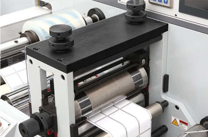 75m/Min Rotary Label Die Cutting Machine Cutter 350mm Ultrasonic Correction