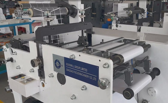 High-Precision Rotary Die Cutting Slitting Machine for Self-Adhesive Labels