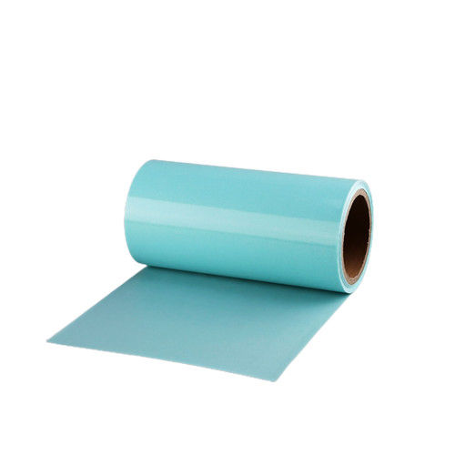 100 Wood Pulp Moisture Proof Blue Yellow Glassine Single Sided Silicone Release Paper Packaging Roll