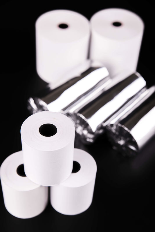 BPA Free 65gsm 80mm Thermal Receipt Paper 4 Inch Thermal Paper Roll For POS