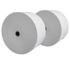 FSC Virgin Wood Pulp BPA FREE Thermal Paper Jumbo Roll For ATM / POS Roll
