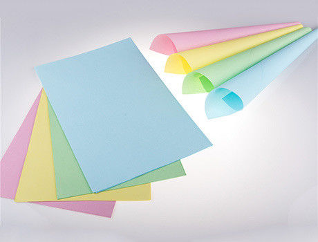 CB/CFB/CF NCR Paper For Laser Printers White Pink Yellow Blue Green 43*61