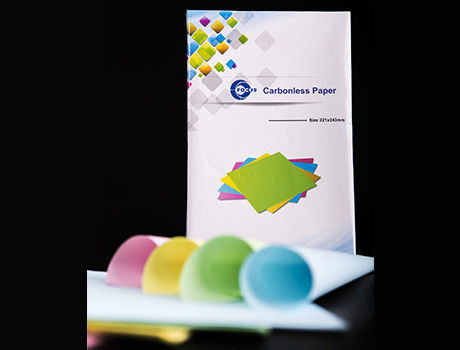 FOCUS Carbonless Paper 100% Imported Virgin Wood Pulp Blue Pink Green Yellow Invoice