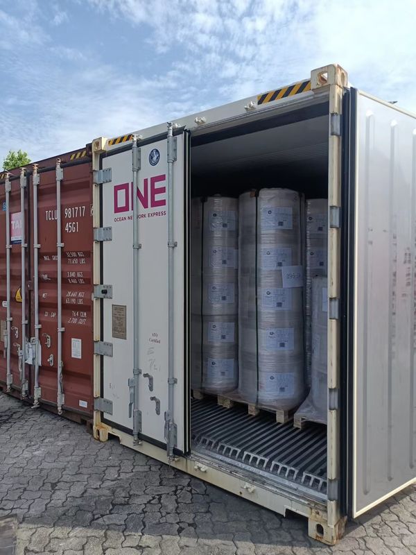 BPA Free 55gsm 520/640/795/800/1035MM Black Image Office Paper Thermal Paper Jumbo Roll