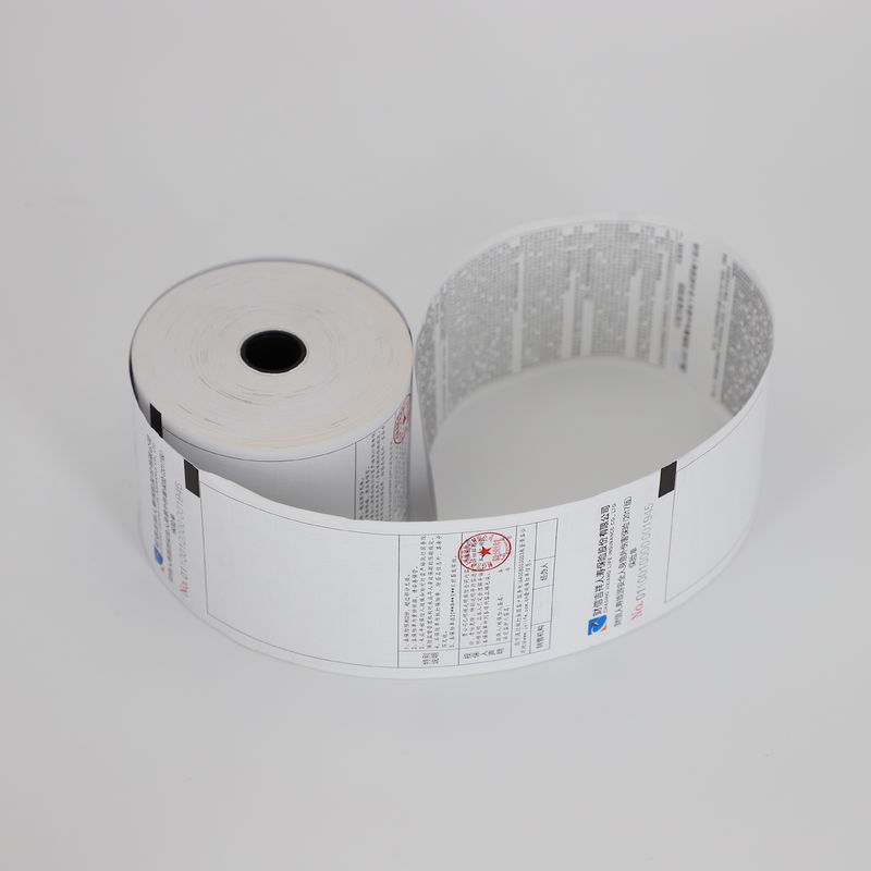 FOCUS Pos Thermal Paper Roll Image Blue Black 100% Imported Wood Pulp 640mm*6000m /800mm*1500m