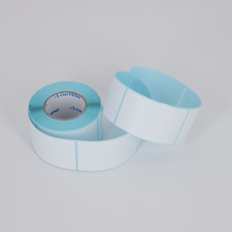 Oil Proof Glassine Paper Thermal Label Paper Roll For Thermo Label/ Direct Self-adhesive Label OEM Accepted