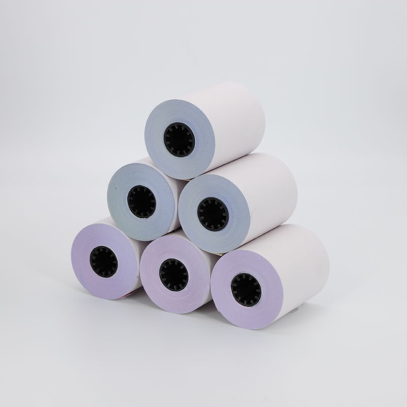Wood Pulp Printing / Label / Medical Thermal Jumbo Roll For ATM Machine