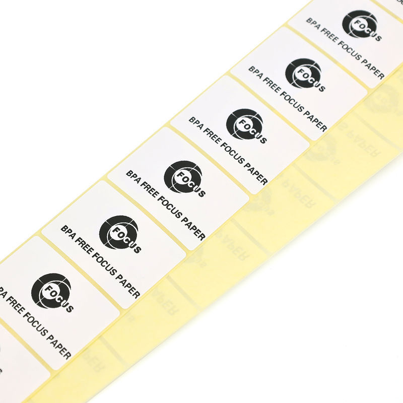 Waterproof FSC Direct Thermal Label Paper Roll For Labelstock
