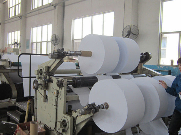 Single Layer Grade A Jumbo Thermal Paper Roll For Barcode Label