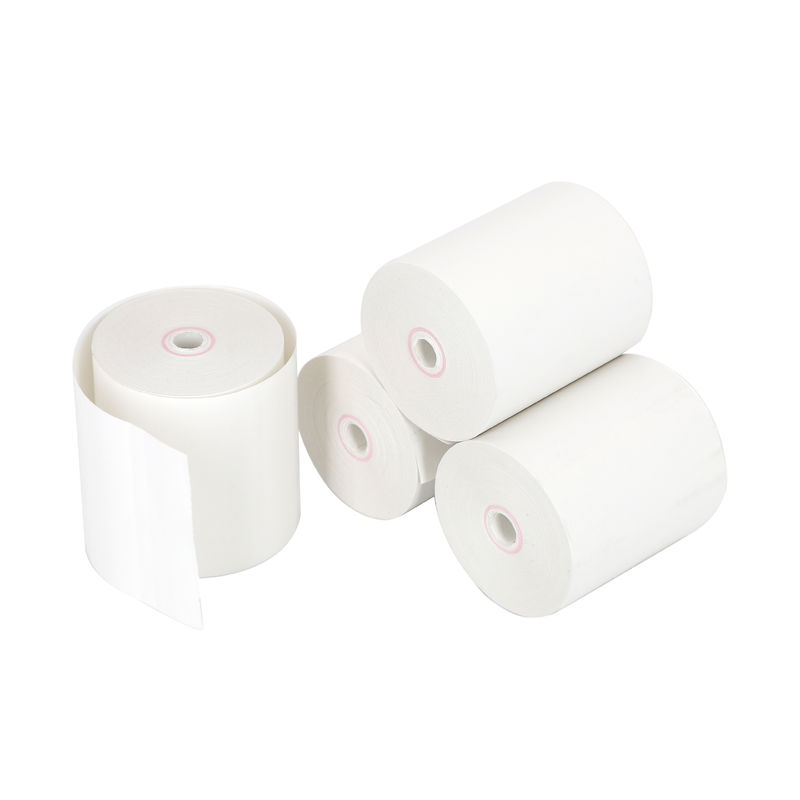 55 Gsm Jumbo Thermal Paper Roll BPA Free Black Image Life Image 15 Years For Lottery