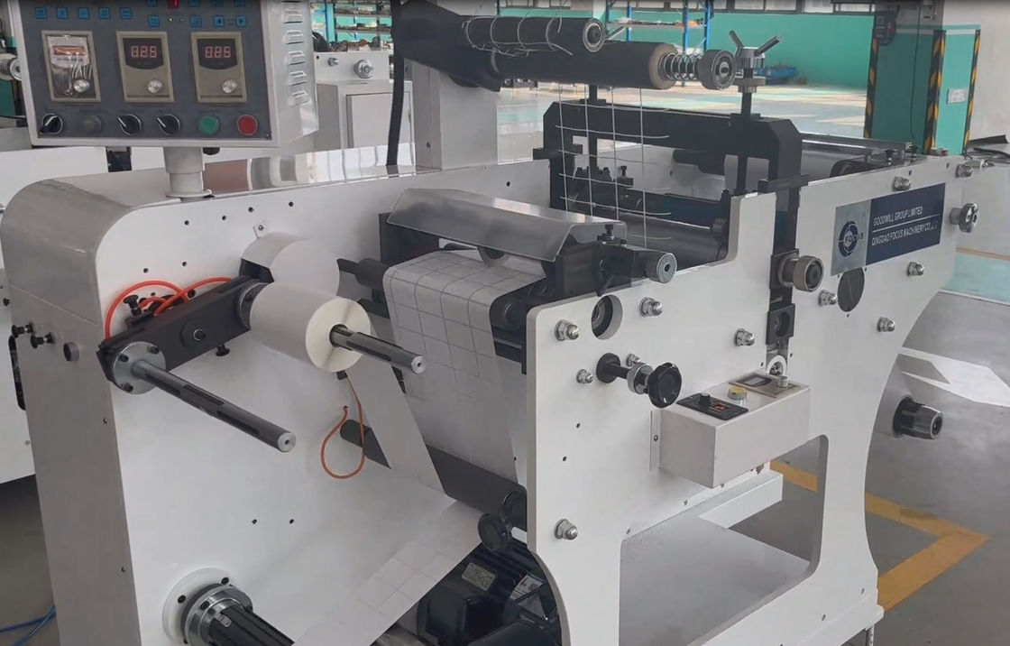 Rotary Cylinder Die Cutting Machine for Paper Cup Blanks with Slitting Function