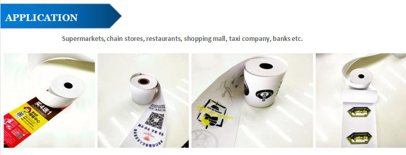 100% Virgin Wood Pulp A Grade GOOD Whiteness 12000m Length Thermal Paper JUMBO Roll For Cash Register