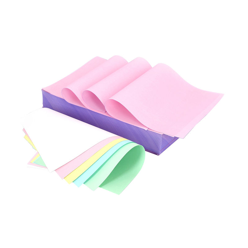 Customized Wood Pulp Smooth Invoice Receipt 5 Plys NCR Paper Sharp Image